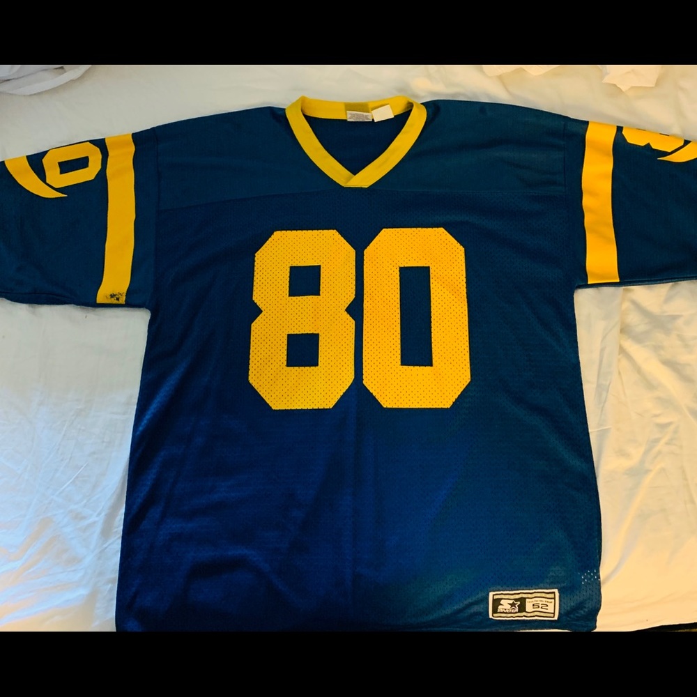 Issac Bruce St Louis Rams jersey size XL